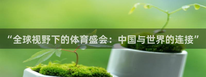 ug环球官网登录入口：“全球视野下的体育盛会：中国与世界的连接”